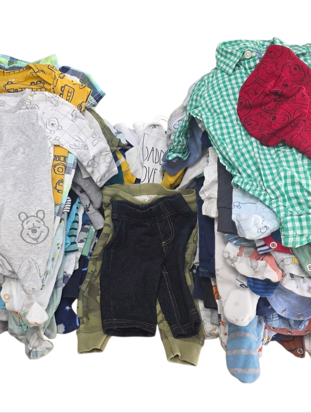 160 Pieces High End Baby Boy Clothes 0-6 Months, Carters, Baby Gap, Disney Baby